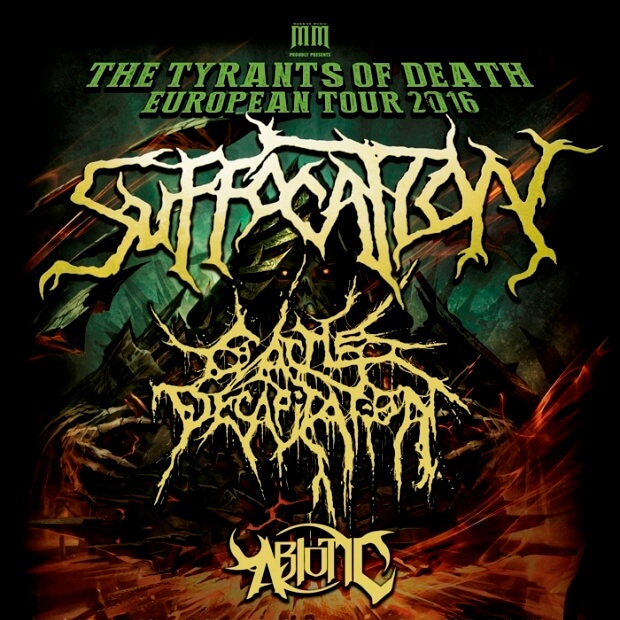 suffocation отправятся в тур 2016