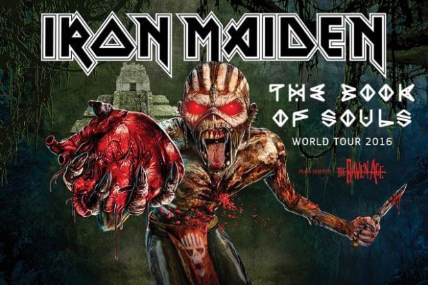 Iron Maiden  запрещенный плакат