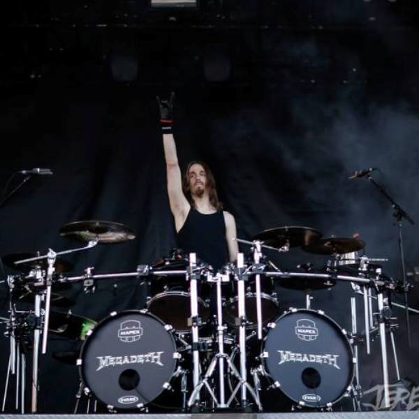 Megadeth с барабанщиком Soilwork