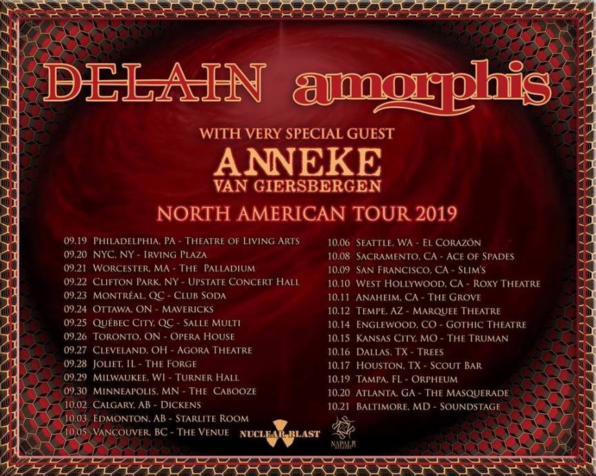 Amorphis тур
