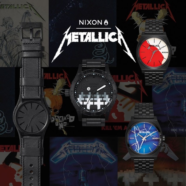 Metallica nixon часы