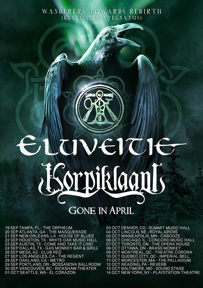 Korpiklaani отправятся в североамериканский тур с Eluveitie